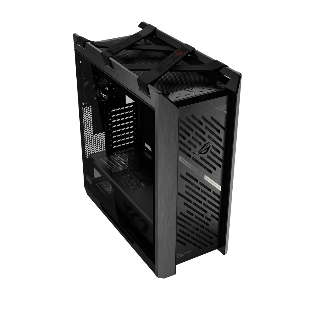 Case ASUS ROG Strix Helios II GX601S BLACK EATX - Mid Tower, 3 Mặt Kính Cường Lực, Khung Nhôm, Hỗ trợ Radiator 420mm