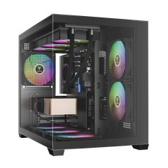 Case GAMDIAS AURA GC10M V2 ARGB Black