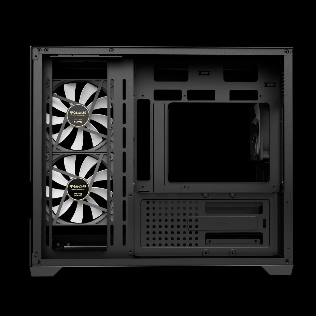 Case GAMDIAS AURA GC10M V2 ARGB Black