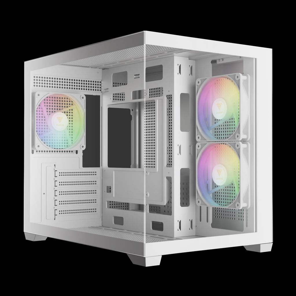Case GAMDIAS AURA GC10M V2 ARGB White
