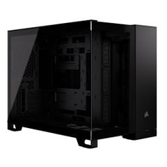 Case Corsair 2500X Black - Tempered Glass, mATX Mid-Tower, Dual Chamber