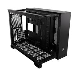 Case Corsair 2500X Black - Tempered Glass, mATX Mid-Tower, Dual Chamber