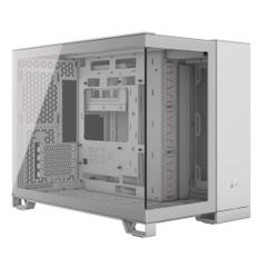 Case Corsair 2500X White - Tempered Glass, mATX Mid-Tower, Dual Chamber