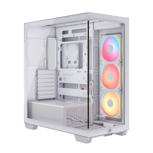 Case Corsair 3500X LX-R RGB iCUE LINK Tempered Glass Mid-Tower White