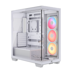 Case Corsair 3500X LX-R RGB iCUE LINK Tempered Glass Mid-Tower White