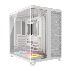 Case Corsair AIR 5400 LX-R RGB iCUE LINK Tempered Glass Mid-Tower White