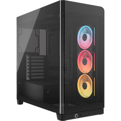 Case Corsair FRAME 4500X LX-R RGB iCUE LINK Panoramic Glass Mid-Tower Black