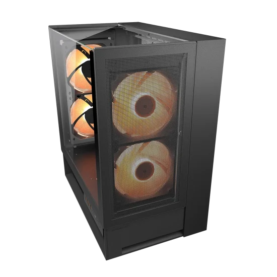 Case Cougar OmnyX Mid-Tower (ATX, Black/White)