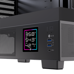 Case Einarex SM501D RGB (ATX, sẵn 3 Fan RGB)