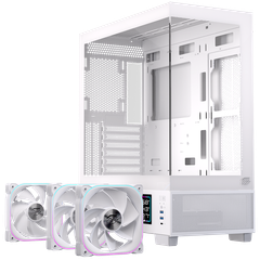 Case Einarex SM501D RGB (ATX, sẵn 3 Fan RGB)