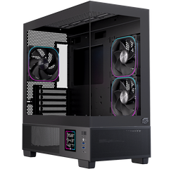 Case Einarex SM501D RGB (M-ATX, sẵn 3 Fan RGB)