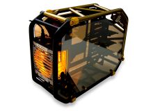 Vỏ Case Máy Tính InWin D-Frame 2.0 - Open-Air Chassis Full Nhôm Kính (Kèm Nguồn 1065W)