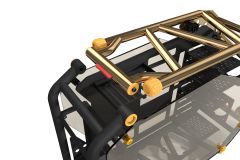 Vỏ Case Máy Tính InWin D-Frame 2.0 - Open-Air Chassis Full Nhôm Kính (Kèm Nguồn 1065W)