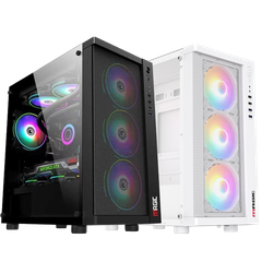 Case Magic GM-01 MESH (M-ATX, sẵn 4 fan)