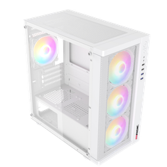 Case Magic GM-01 MESH (M-ATX, sẵn 4 fan)