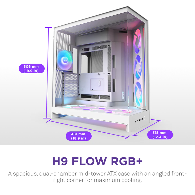 Case NZXT H9 Flow RGB