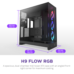 Case NZXT H9 Flow RGB