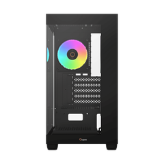Case Ocypus Gamma C52 ARGB (M-ATX, sẵn 3 Fan ARGB)