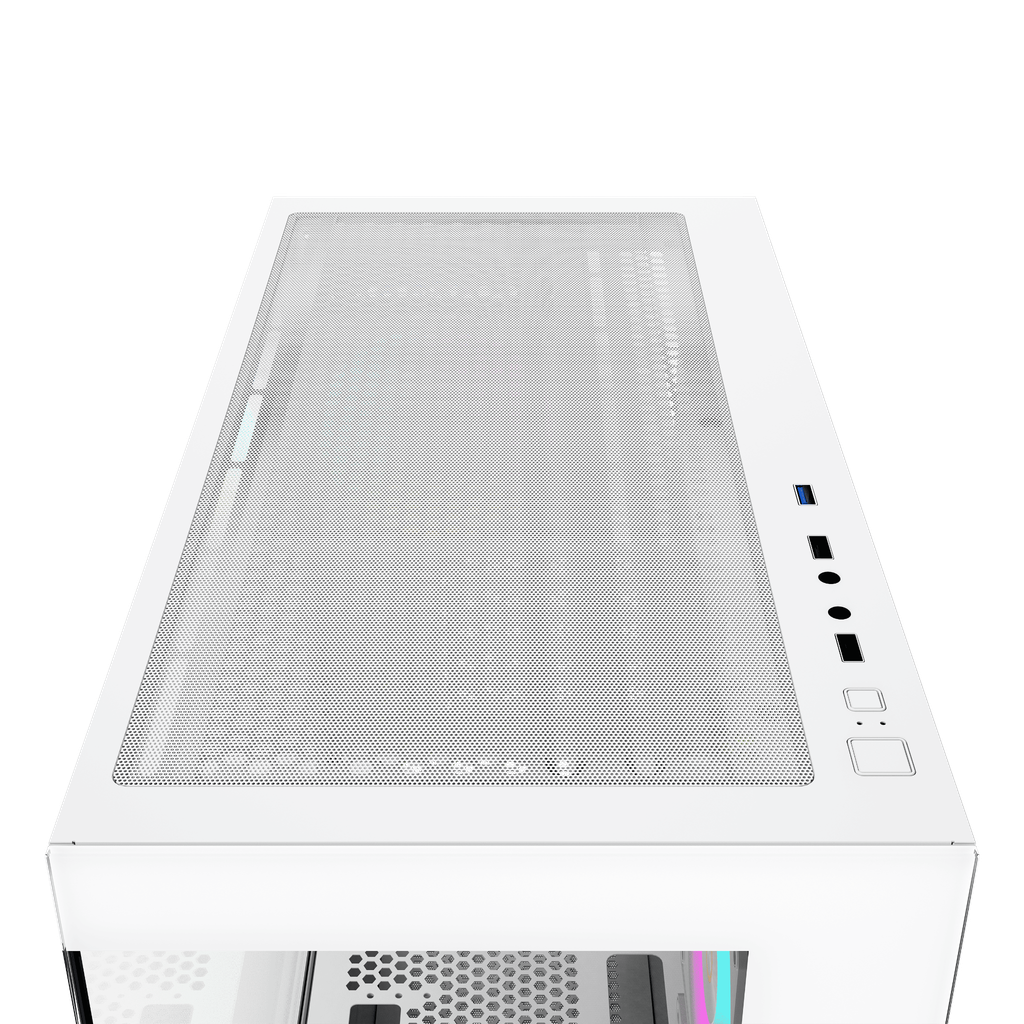 Case Ocypus Gamma C52 ARGB (M-ATX, sẵn 3 Fan ARGB)