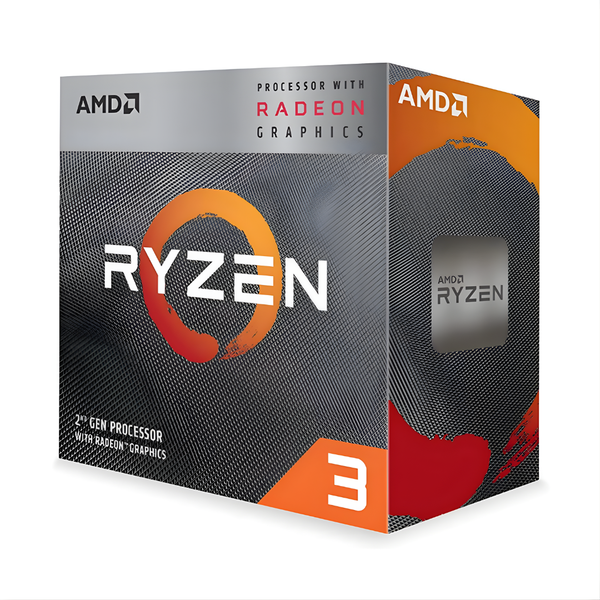 CPU AMD Ryzen 3 3200G (4 Core 4 Thread, Base 3.6Ghz Turbo 4.0Ghz, Cache 6MB)