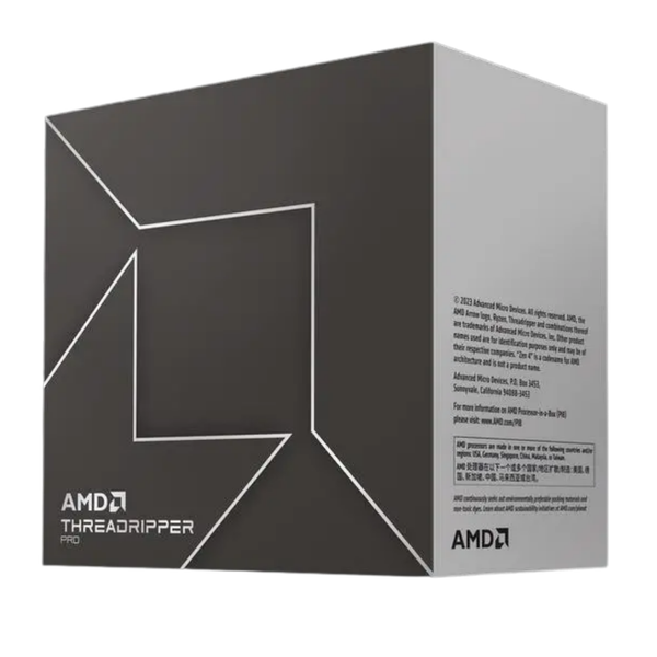 CPU AMD Ryzen Threadripper PRO 7975WX - 32 Core 64 Thread, Base 4.0Ghz Turbo 5.3Ghz, Cache 162MB