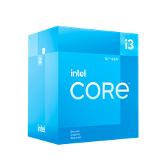 CPU Intel Core i3 12100F - TRAY (3.3GHz Turbo 4.3GHz, 4 Nhân 8 Luồng, 12MB, LGA 1700)