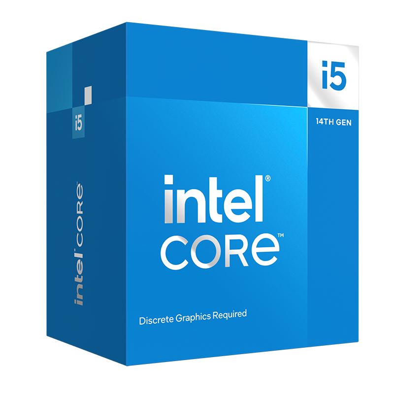 CPU Intel® Core™ i5-14400F - Tray (Turbo up to 4.7GHz, 10 Nhân 16 Luồng, 20MB, LGA 1700)