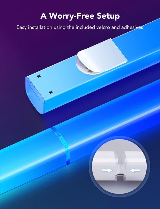 Đèn Govee Glide Lively RGBIC Wi-Fi & Bluetooth Wall Lights