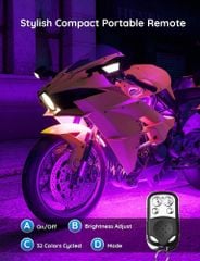 Đèn Govee 12 Pcs RGB Motorcycle LED Light Kits
