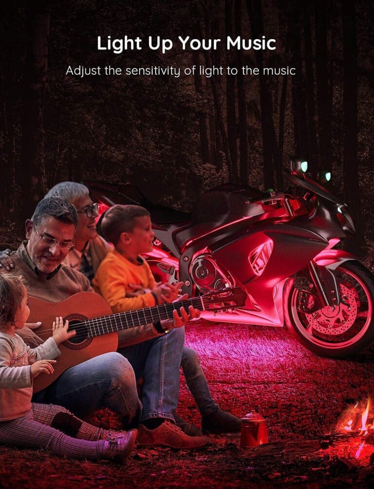 Đèn Govee 12 Pcs RGB Motorcycle LED Light Kits