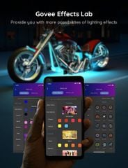 Đèn Govee 12 Pcs RGB Motorcycle LED Light Kits