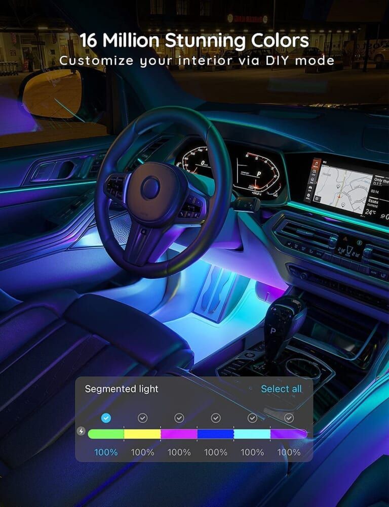 Đèn Govee RGBIC Interior Car Lights