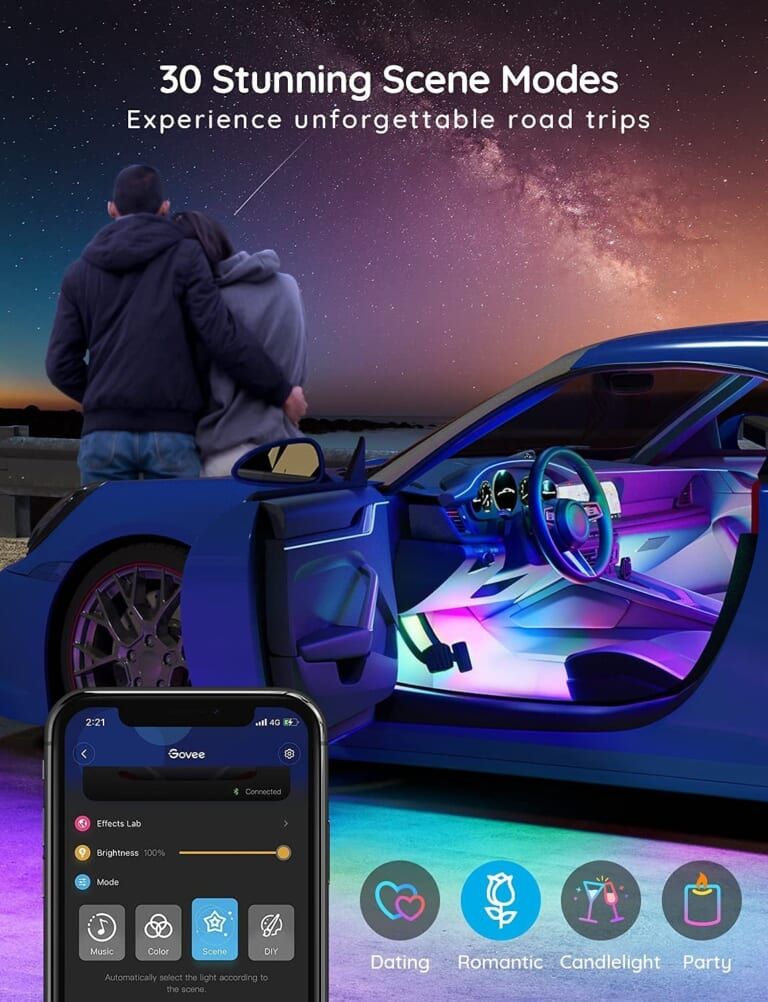 Đèn Govee RGBIC Interior Car Lights