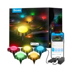 Đèn Govee RGBIC Wi-Fi + Bluetooth Outdoor Ground Lights