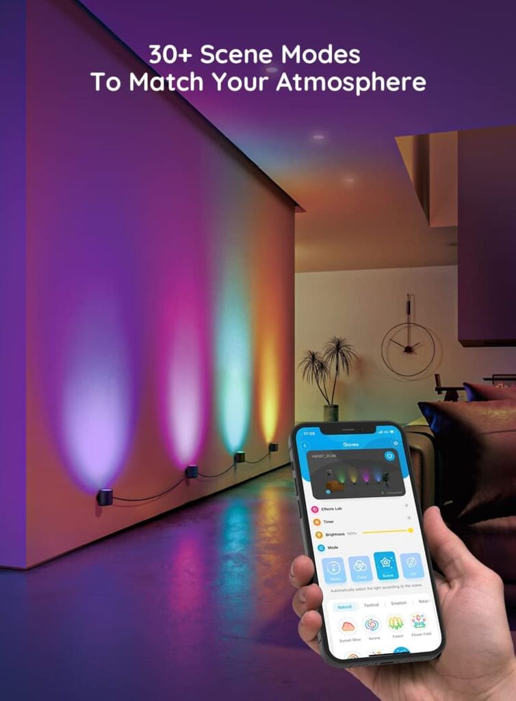Đèn Govee RGBICWW Smart Fixture Lights