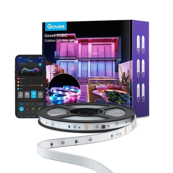 Đèn Govee Wi-Fi RGBIC Outdoor Strip Lights