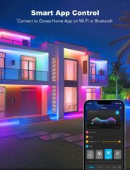 Đèn Govee Wi-Fi RGBIC Outdoor Strip Lights