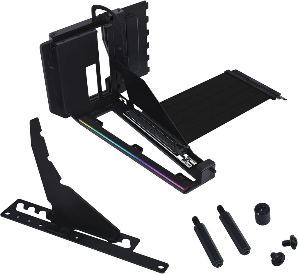 Giá đỡ card đồ họa dựng dọc đa chiều Lian Li PCIe Gen 5 ARGB – 4 khe (155 mm)