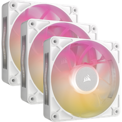 Bộ 3 Quạt Corsair iCUE LINK RX120 MAX RGB White
