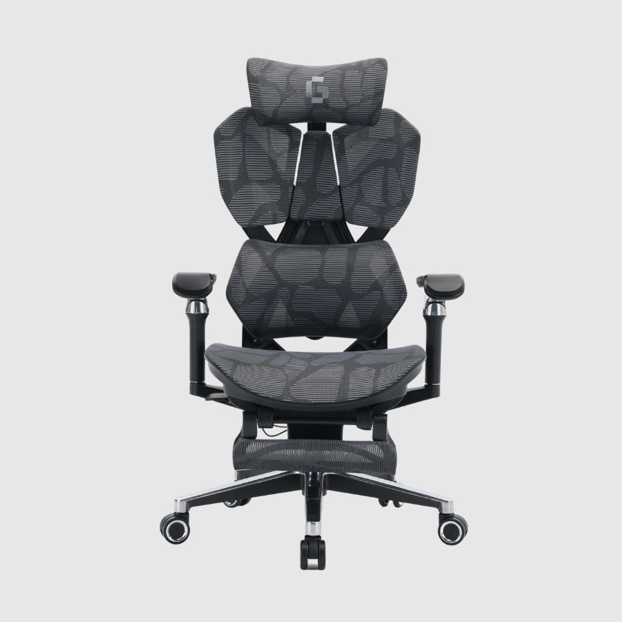 Ghế công thái học gaming Gami X5 Pro - Đen Phantom