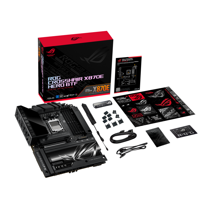 Mainboard ASUS ROG CROSSHAIR X870E HERO BTF
