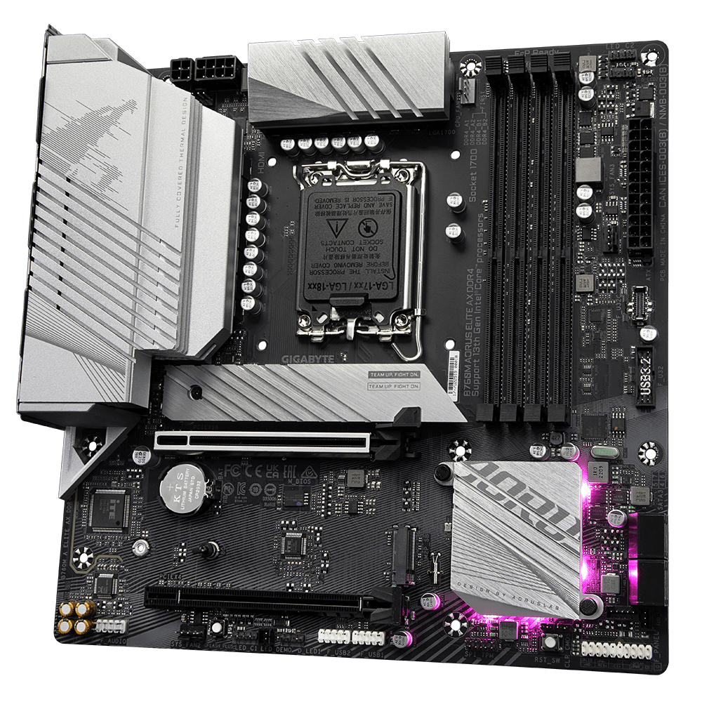 Mainboard GIGABYTE B760M AORUS ELITE AX DDR4
