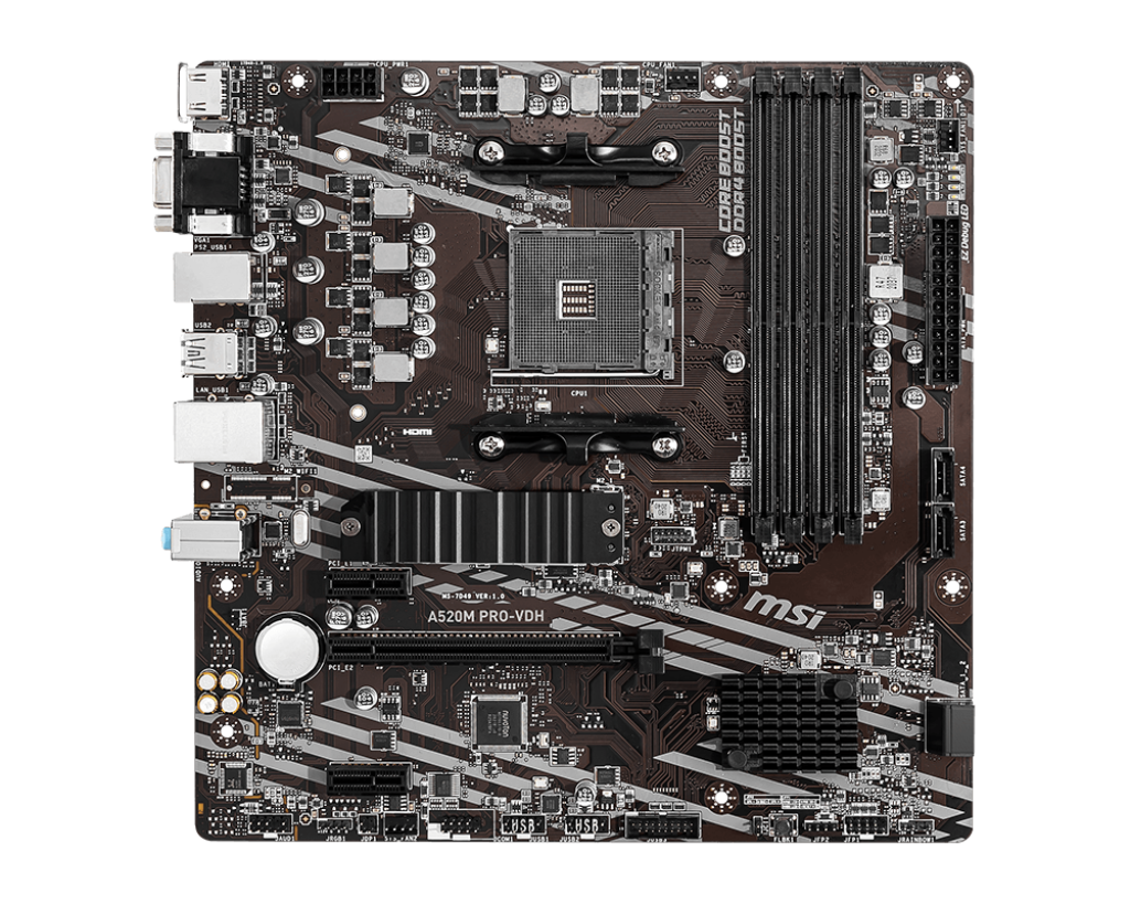 Mainboard MSI A520M PRO-VDH