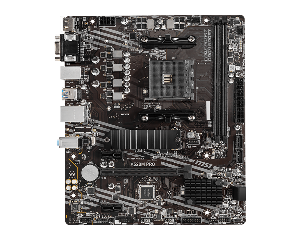 Mainboard MSI A520M PRO