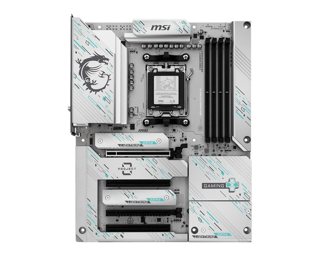 Mainboard MSI B850 GAMING PLUS WIFI PZ - Socket AM5, PCIe 5.0, DDR5 8200MHz, Wi-Fi 7