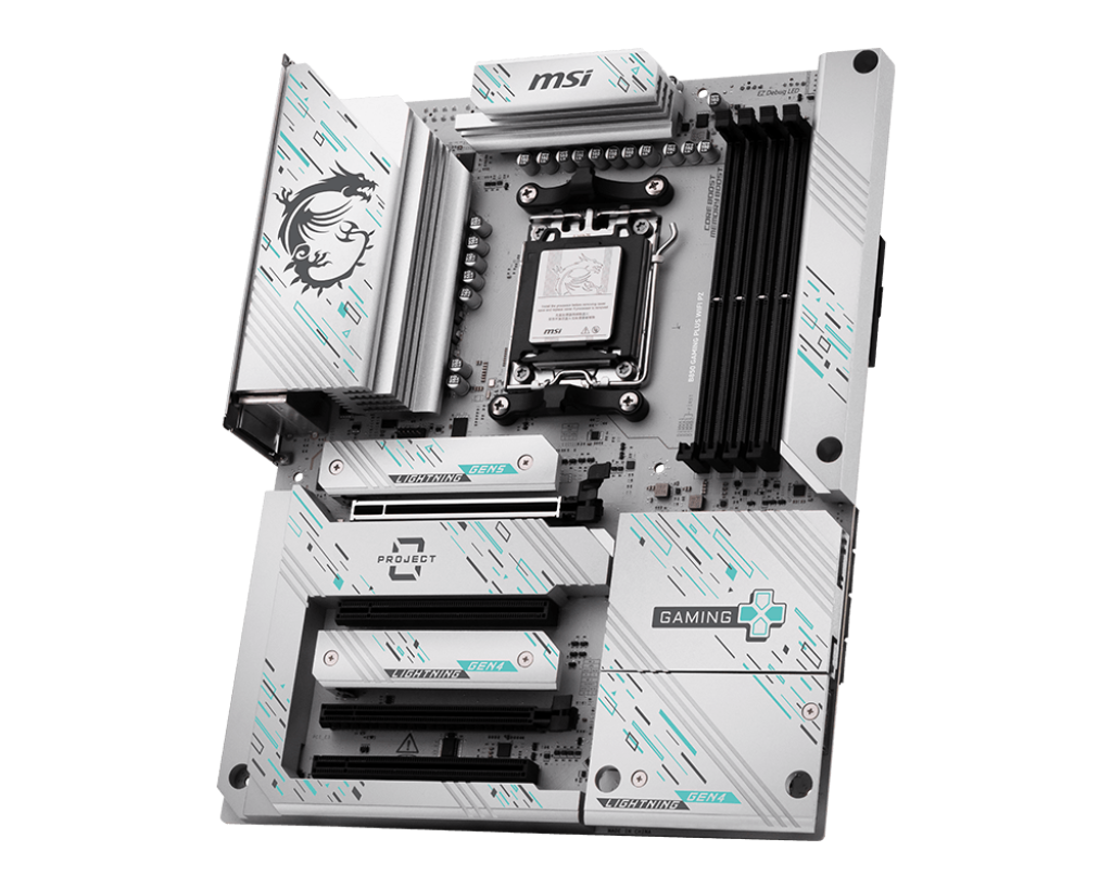 Mainboard MSI B850 GAMING PLUS WIFI PZ - Socket AM5, PCIe 5.0, DDR5 8200MHz, Wi-Fi 7