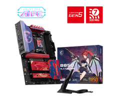 Mainboard MSI B850 MLG EDITION – AM5 | DDR5 8400+ | PCIe 5.0 | Wi-Fi 7 | 4x M.2 Gen5