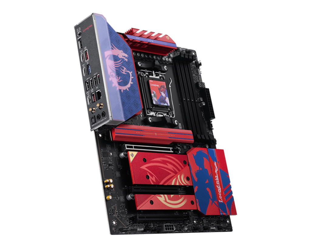 Mainboard MSI B850 MLG EDITION – AM5 | DDR5 8400+ | PCIe 5.0 | Wi-Fi 7 | 4x M.2 Gen5