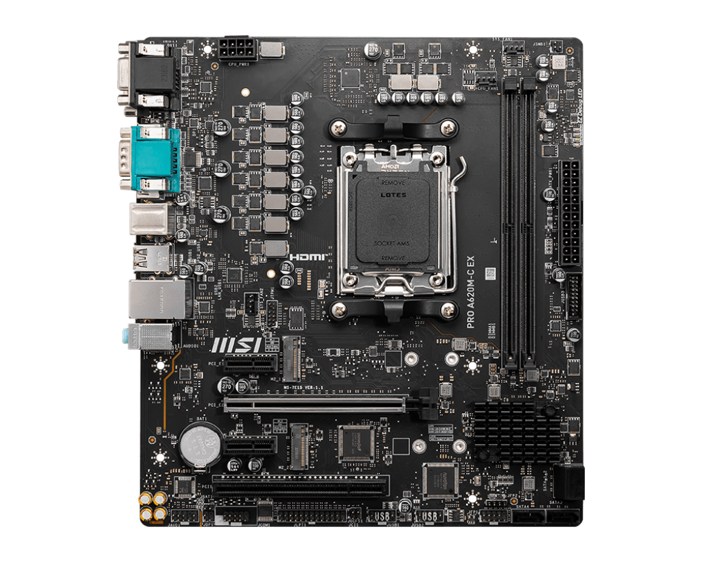 Mainboard MSI PRO A620M-C EX