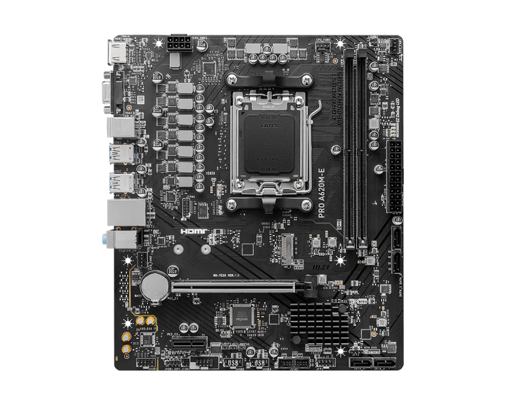 Mainboard MSI PRO A620M-E